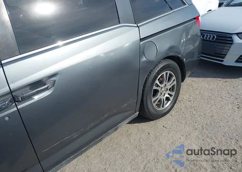 2012 Honda Odyssey Ex из США, поврежденный, VIN 5FNRL5H42CB065764